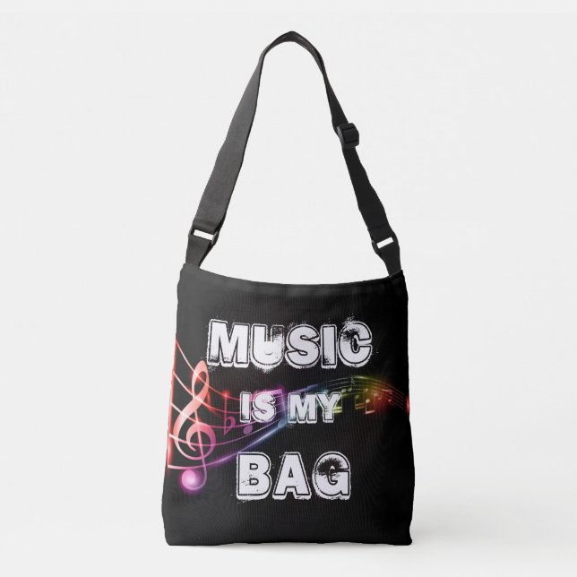 Ajustable La musique est mon sac (Devant)