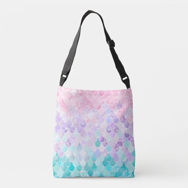 Ajustable La sirène mignonne mesure le sac de Crossbody, (Dos)