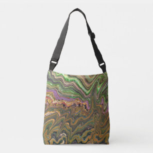 Ajustable La Strada 1 Wild Green Gold Sac fourre-tout Abstra