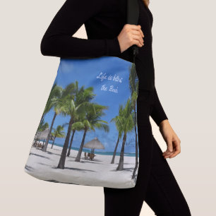 Ajustable La vie est meilleure au Beach Sac fourre-tout