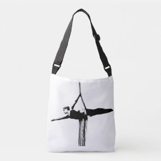 Ajustable Les soies aériennes croisent le sac de gymnase de