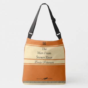 Ajustable L'homme sac de couverture de livre de rivière de