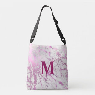 Ajustable Mariage monogramme rose Sac Totale