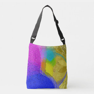 Ajustable "Mélange de texture colorée" sur un sac fourre-t