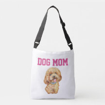 Mignonne Chien Maman Crossbody Sac