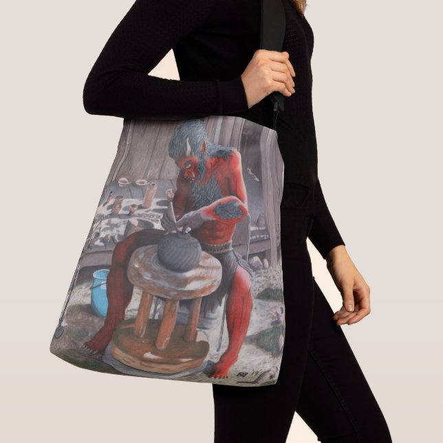 Ajustable Ogre Utilisation Pottery Wheel Imaginaire Art Sac  (De près)