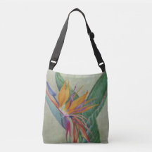 Oiseau tropical de sac fourre-tout à Crossbody de