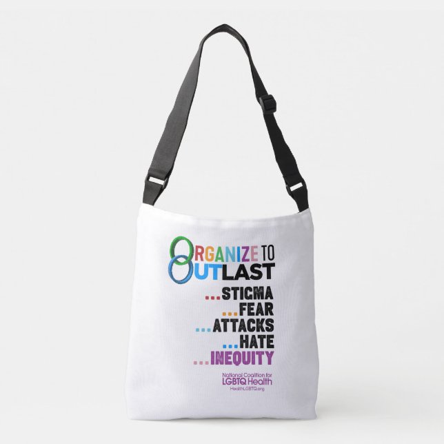 Ajustable Organiser pour durer Sac (Devant)