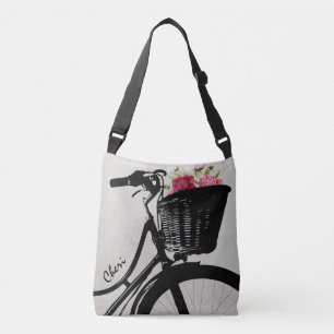Ajustable Panier de bicyclette de sac mortuaire croisé à