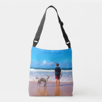 Photo personnalisée Sac Crossbody avec votre anima