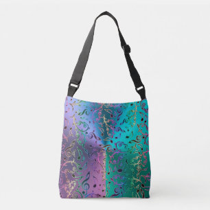 Ajustable Rainbow Music Notes Design Sac fourre-tout