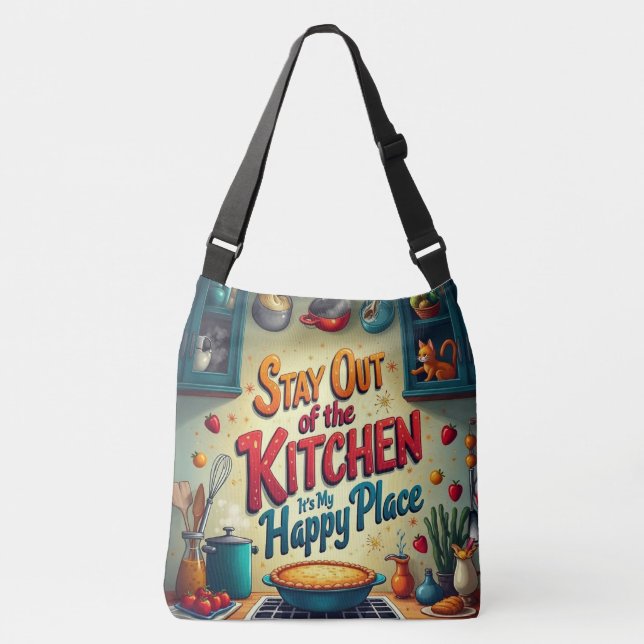 Ajustable Restez à l'écart de la cuisine - Sac à deux côtés (Devant)