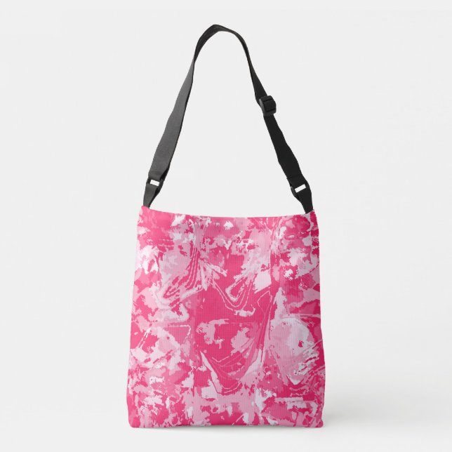 Ajustable Résumé Sac carrossable exclusif Motif rose (Dos)