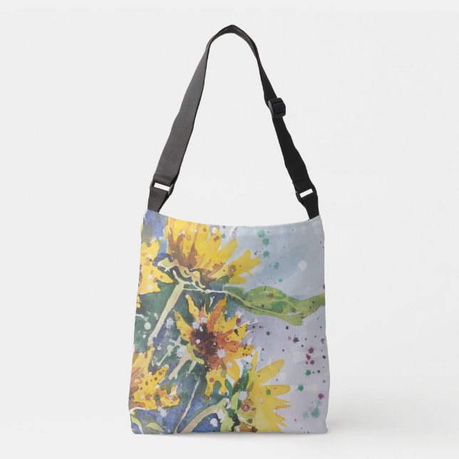 Ajustable Réveillez peu de sac fourre-tout à impression (Devant)