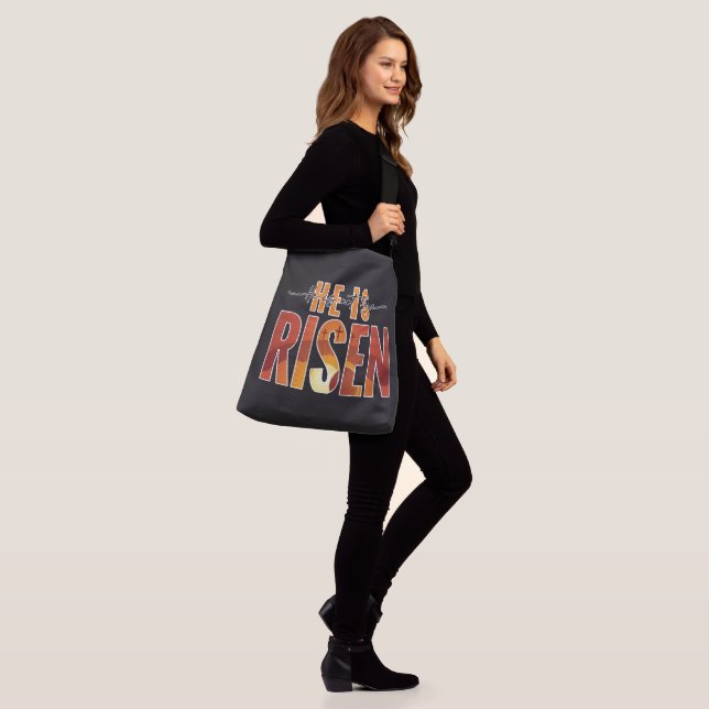 Ajustable Sac à bandoulière avec image personnalisée - Il es (Sur le modèle)
