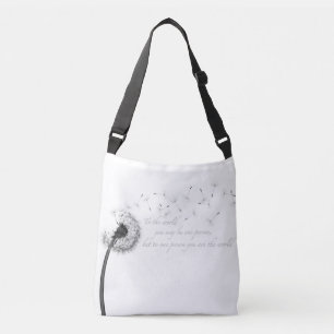 Ajustable Sac à bandoulière avec impression d'inspiration de