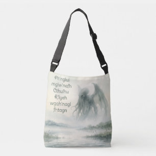 Ajustable Sac à bandoulière corps en aquarelle rêveuse Cthul