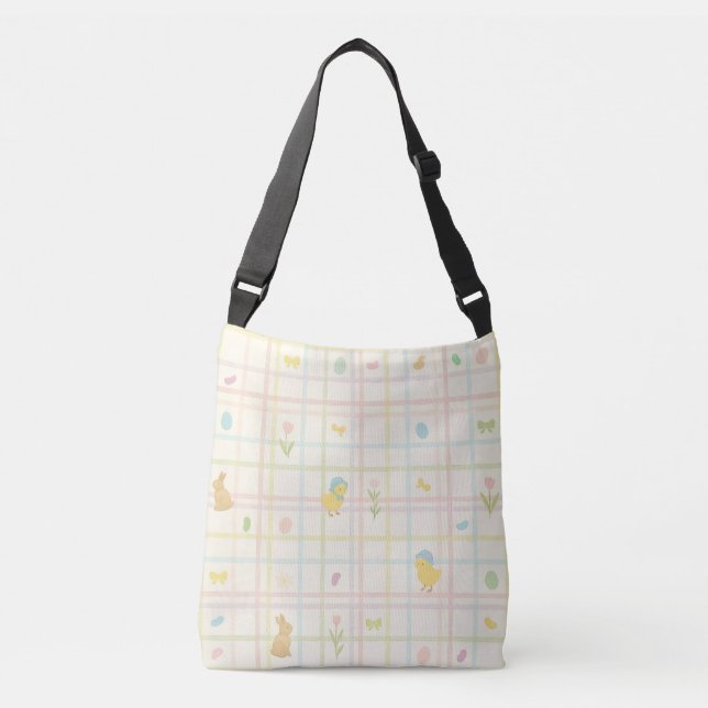 Ajustable Sac à bandoulière de Pâques (Devant)