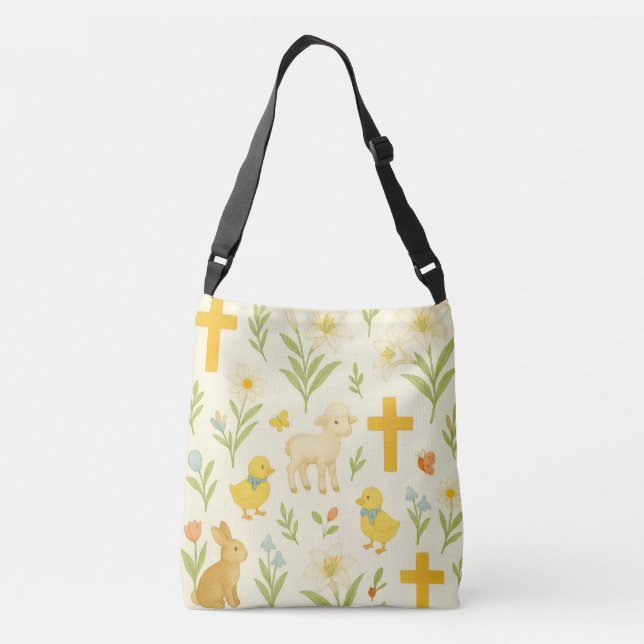 Ajustable Sac à bandoulière de Pâques (Dos)