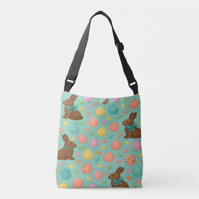 Ajustable Sac à bandoulière de Pâques (Devant)