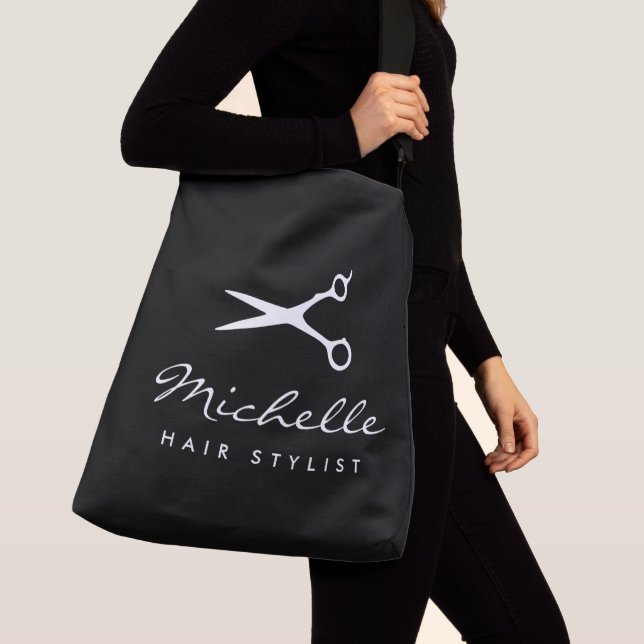 Ajustable Sac à bandoulière extra large pour coiffeur barbie (De près)