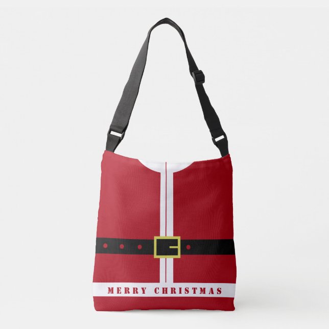 Ajustable Sac à bandoulière Père Noël (Devant)