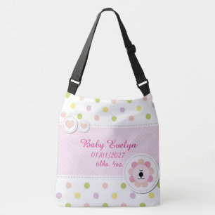 Ajustable Sac à bandoulière personnalisé pour bébé avec impr