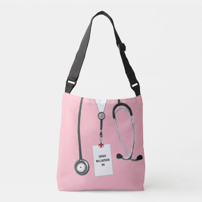 Ajustable Sac à bandoulière pour cadeau d'infirmière créativ (Devant)