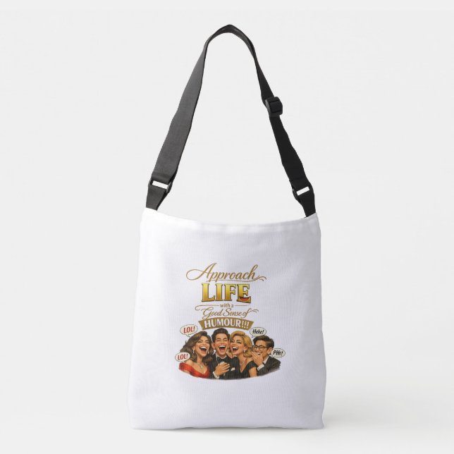 Ajustable Sac à bandoulière Radiate joy (Devant)