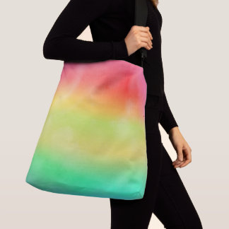 Ajustable Sac à bandoulière tout-imprimé, grand format