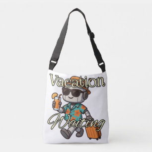 Ajustable Sac à bandoulière tout-imprimé Vibes de vacances