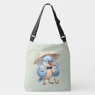 Ajustable Sac à bandoulière tout usage Famille de l'oiseau p