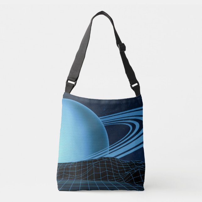 Ajustable Sac à carrosserie bleu Rétrowave (Devant)