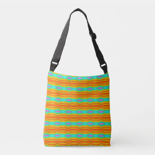 Ajustable Sac à carrosserie couleur arc-en-ciel à motifs ond