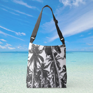 Ajustable Sac à carrosserie moyen de palmiers noirs