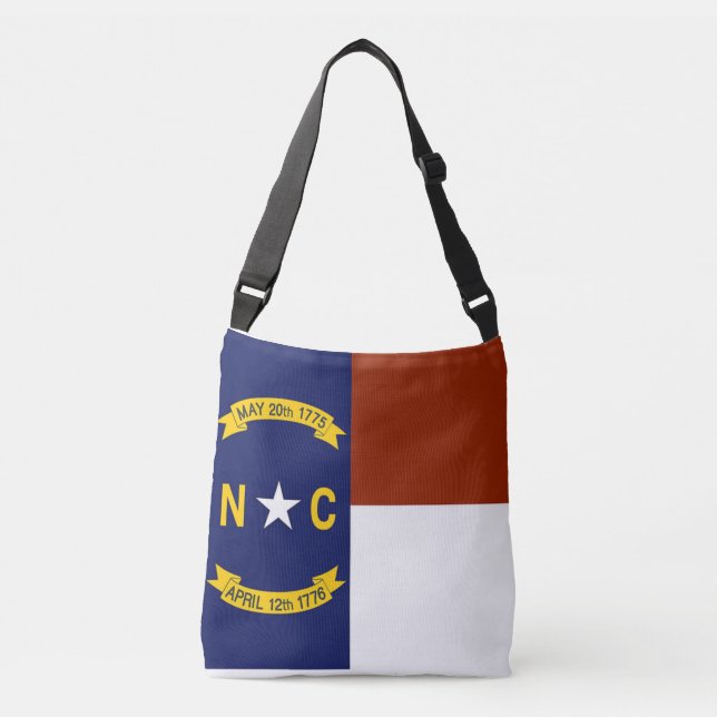 Ajustable Sac à drapeau, Caroline du Nord (Devant)