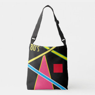 Ajustable Sac à épaule style années 80 rétro