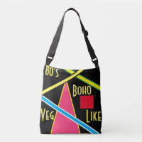 Sac à épaule style années 80 rétro
