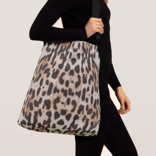 Ajustable Sac à gros plan de peau léopard