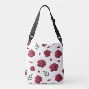 Ajustable Sac à main à motif rose   Sac fourre-tout