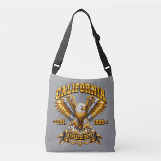 Ajustable Sac à main brillant California Athletic Dept 1985