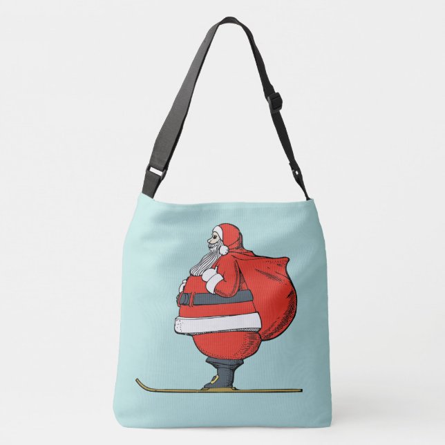AJUSTABLE SAC À MAIN CORPS CROISÉ DE NOËL PÈRE NOËL (Dos)