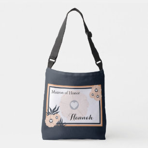 Ajustable Sac à main croisé pour témoin de mariage avec mono