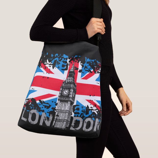 Ajustable Sac à main épaule Londres Big Ben (De près)