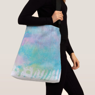 Ajustable Sac à main multicolore aquarelle