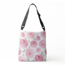 Sac à main rose artistique aquarelle