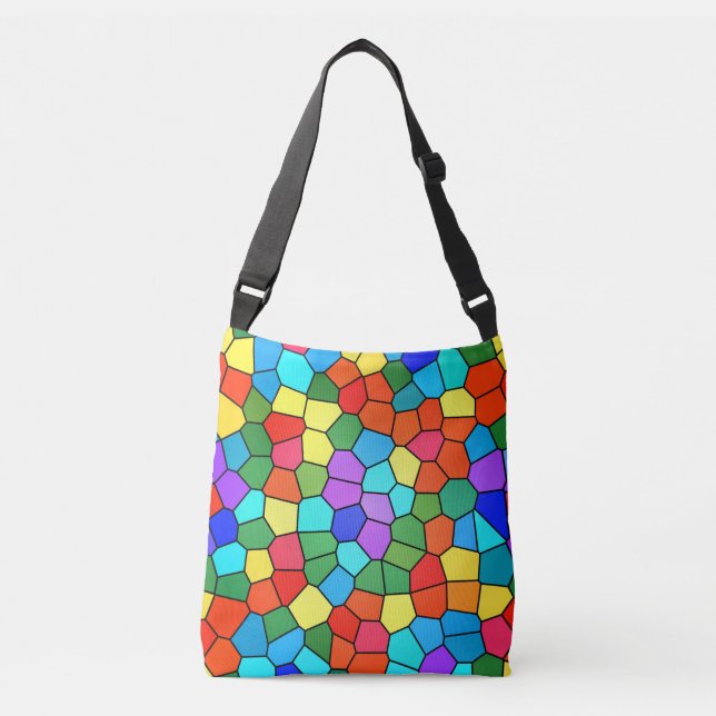 Ajustable Sac à main Stained Glass Rainbow 2183 (Devant)