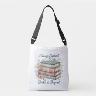 Ajustable Sac à main "Toujours transporté : Livres et au-del