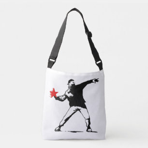 Ajustable Sac à street art rebelle étoile flamboyante