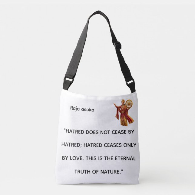 Ajustable Sac à Tote Art Bouddha Religieux - Sagesse Éternel (Devant)